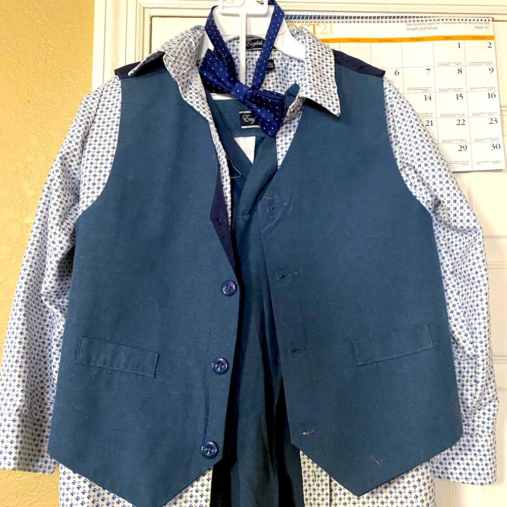 Boys Matching Dress Pant Set